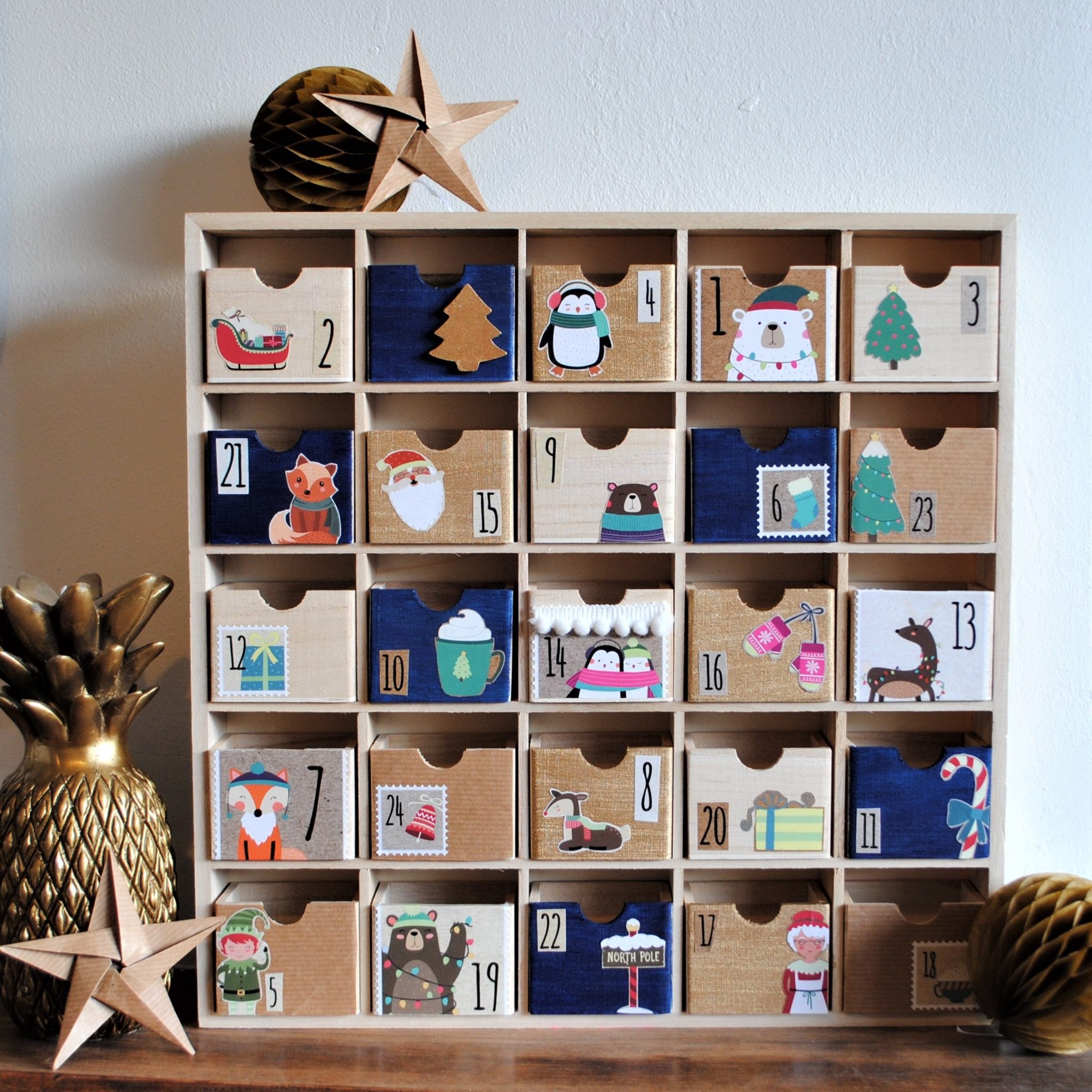 How to design your own reusable DIY advent calendar - When It ...